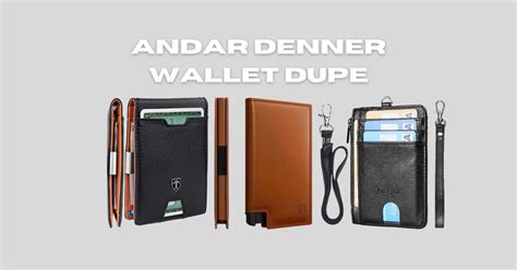 andar wallet dupe